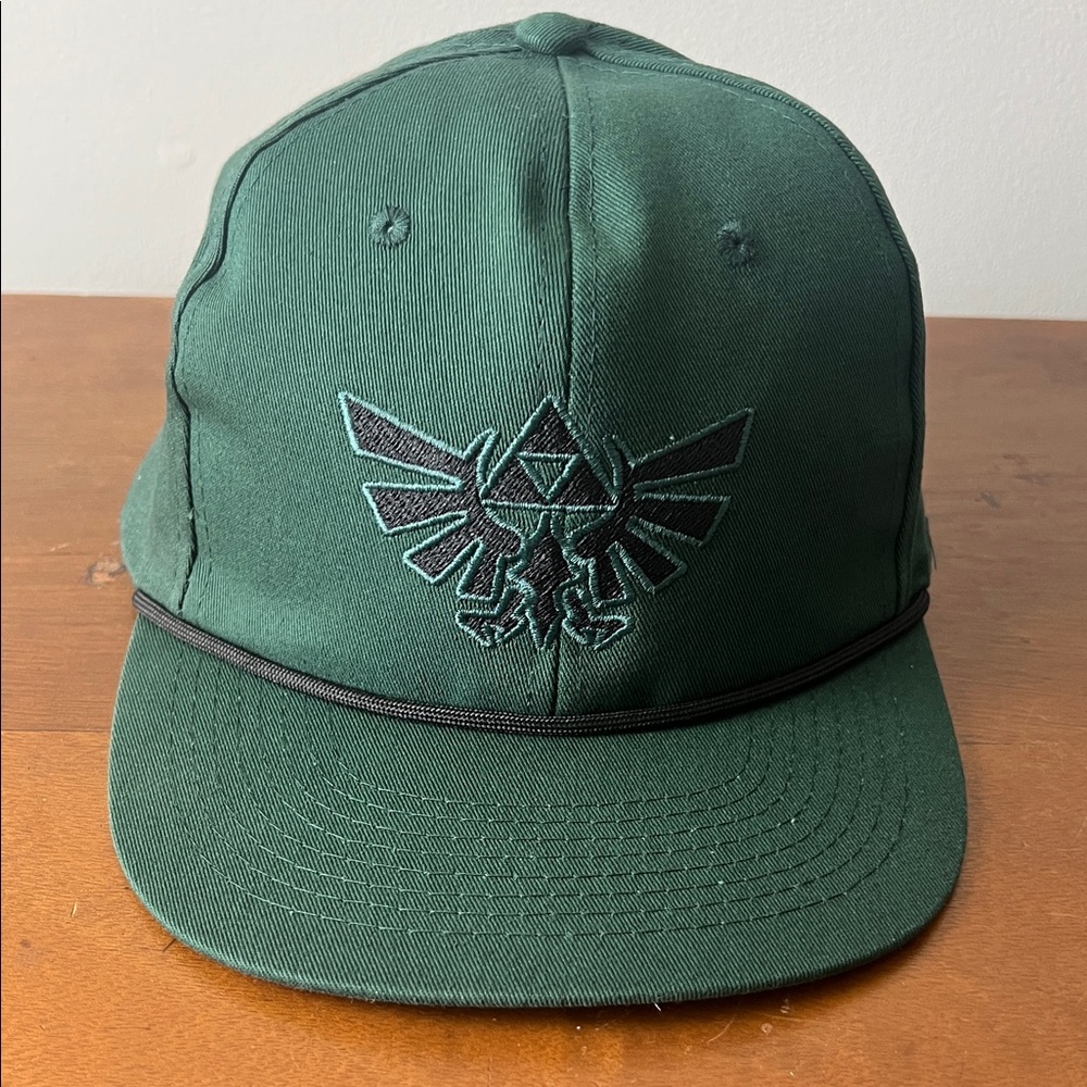 Zelda Logo Green Trucker Hat Cap